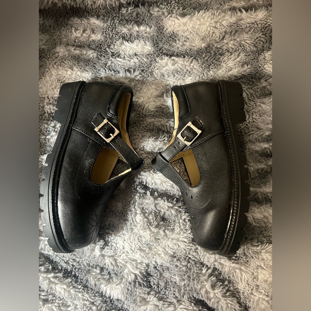 Little Girls Dress Shoes: Vegace Leather (Size 1)